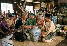 Jejak Tempayan dalam Adat Melayu dan Dayak: Dari Penampung Air hingga Mas Kawin