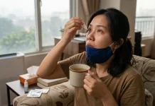 Pertolongan Pertama Mata Perih dan Tenggorokan Gatal