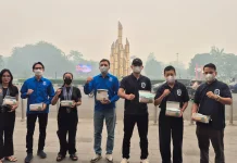Sinergi Organisasi Kristen Bagikan Masker untuk Warga Pontianak