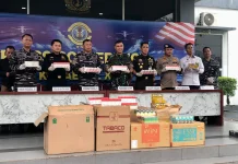 Diduga Bermuatan Rokok Ilegal, Kodaeral XII Amankan 5 Truk Fuso