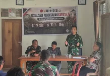 Mabes TNI Perkuat Pencegahan Karhutla dari Desa Bentiang Landak