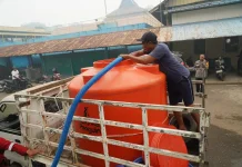 Wako Edi Pantau Langsung Distribusi Air Bersih