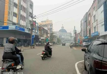 Hujan Redakan Kabut Asap Pontianak, Udara Masih Berbahaya