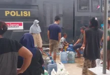 sejak 1 September, Polres Kubu Raya Sudah Distribusikan 120 Kubik Air Bersih