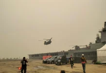 Faktor Visibility, Armada Chinook Jepang Perdana Padamkan Karhutla di Mempawah