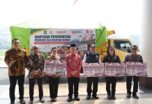 Empat Kabupaten Terima Bantuan Logistik Masyarakat Terdampak Karhutla