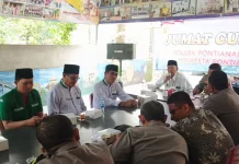 Polsek Pontianak Timur Bersama MWCNU dan Banom NU Perkuat Sinergi Kamtibmas