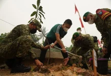 TNI dan Pemkot Pontianak Dorong Kepedulian Lingkungan