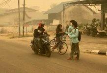Gemawan dan Relawan Salurkan Masker untuk Warga di Kayong Utara