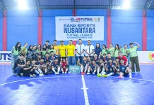 Team Radit FC dan Cewek The Boom Raih Juara Ranks Sport Nusantara Futsal Kalbar 2026