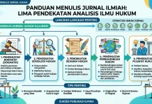 Panduan Menulis Jurnal Ilmiah dengan Lima Pendekatan Analisis Ilmu Hukum