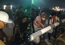 Kemarau Panjang, Kharitas Bakti Salurkan Air Bersih Gratis ke Warga Jalan Pemda