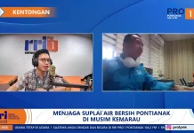 Kadar Garam Sungai Kapuas Melonjak, Warga Pontianak Diminta Bijak Gunakan Air