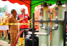 PMI Kalbar Olah Air Permukaan, Produksi 32 Ribu Liter Sehari