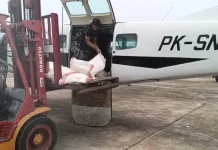 Satgas Udara Kalbar Kerahkan Cessna Grand Caravan 208B Lakukan OMC di 4 Kabupaten