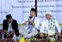 Bupati Ketapang Hadiri Maulid Nabi dan Resmikan Kantor Desa Sukabaru