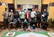 Lima Pria Diamankan Terkait Dugaan Pencurian di Ruko Bekas Kebakaran