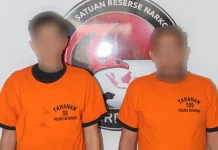 Polres Ketapang Sita 379,91 Gram Sabu dari Dua Tersangka