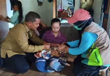 Dekatkan Layanan, Puskesmas Sungai Kakap Sambangi Warga Sepuk Laut