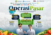 Harga Sembako Mahal, Operasi Pasar Murah Pontianak Digelar