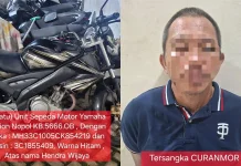 Polsek Pontianak Kota Tangkap Pelaku Pencurian Sepeda Motor