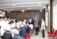 63 Anggota Polres Kubu Raya Jalani Tes Urine, Semua Negatif