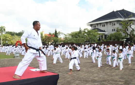 Pimpin Gashuku, Wagub Kalbar Tekankan Disiplin dan Semangat