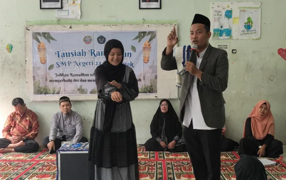 Kepala SMP Negeri 24 Kota Pontianak: Jadikan Ramadan Ajang Pembinaan Iman Siswa
