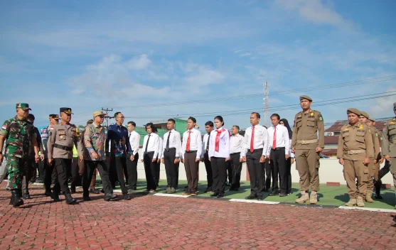 Bupati Bengkayang Hadiri Apel Operasi Ketupat Kapuas 2026