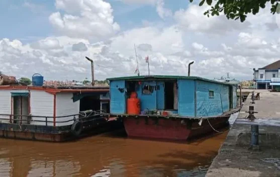 Angkutan Lebaran Sungai Pontianak Turun hingga 90 Persen