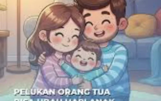 Pelukan Orang Tua Kepada Anak Bukan Sekadar Sentuhan Fisik, tetapi Bahasa Cinta