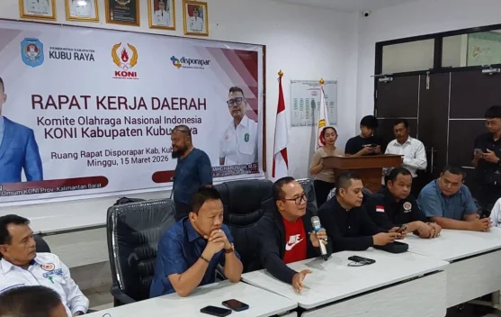 Hadiri Raker KONI, Bupati Dorong Pembinaan Atlet dan Kemajuan Olahraga