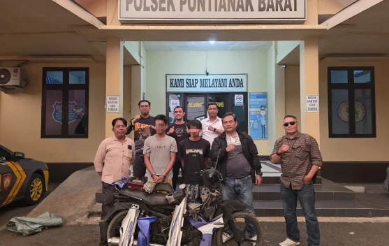 Dua Pelaku Curanmor Dibekuk, Motor Curian Sempat Dipreteli