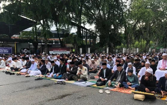 Suasana Syahdu Salat Iduladha: hingga Untaian Doa Minta Dipanggil ke Tanah Suci