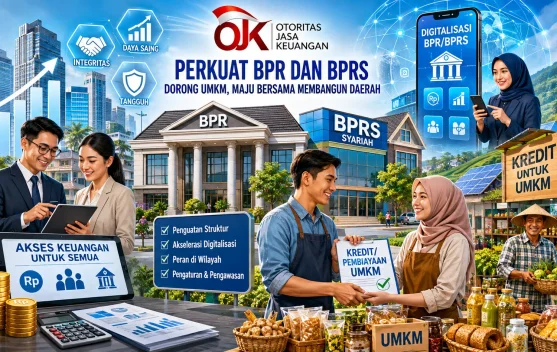 OJK Perkuat BPR dan BPRS untuk Dorong UMKM Daerah