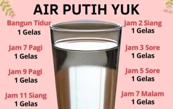 Cara Minum Air Putih yang Tepat