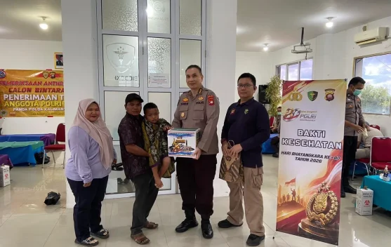 Bakti Kesehatan Hari Bhayangkara ke-80, Polda Kalbar Layani 200 Anak Sunatan Massal