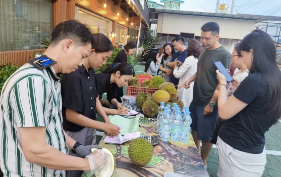 Bazar Durian Balai Karangan Siap Manjakan Warga Pontianak Mulai Jumat Ini