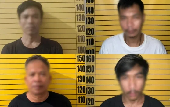 Empat Pengedar Sabu di Sengah Temila Ditangkap, Polisi Sita 54 Paket