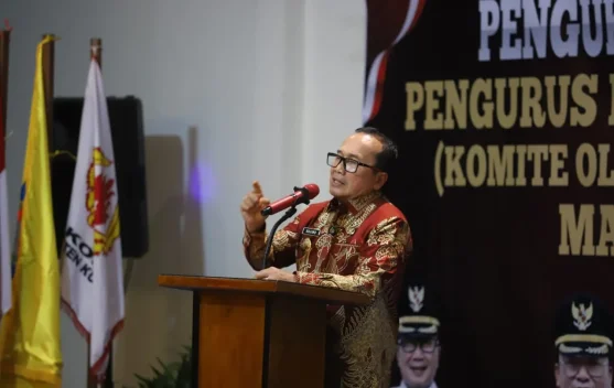 Sujiwo Minta KONI Kubu Raya Fokus Bina Cabor Berkualitas dan Berprestasi