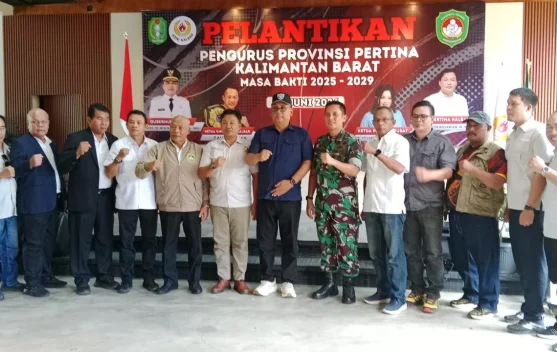 Pelantikan Pertina Kalbar Perkuat Pembinaan Atlet Berprestasi Nasional