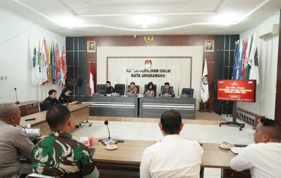 KPU Singkawang Tetapkan Data Pemilih Berkelanjutan Triwulan II 2026