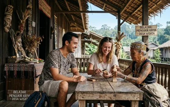 Serunya Menjelajahi Desa Wisata Berbasis Adat