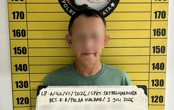 Modus Permen Lolipop Terbongkar, Residivis Sabu Diciduk di Kubu Raya