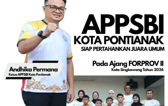 APPSBI Kota Pontianak Optimistis Raih Medali di Forprov II Singkawang