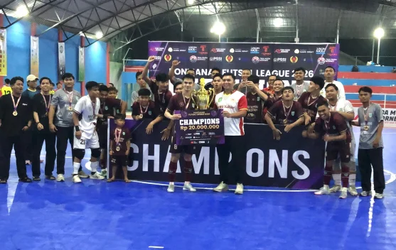 RR FC Keluar Sebagai Juara Pontianak Futsal League 2026