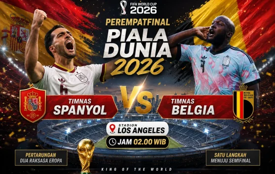 Spanyol vs Belgia: Siapa yang Layak Mengantongi Tiket Semifinal Piala Dunia 2026