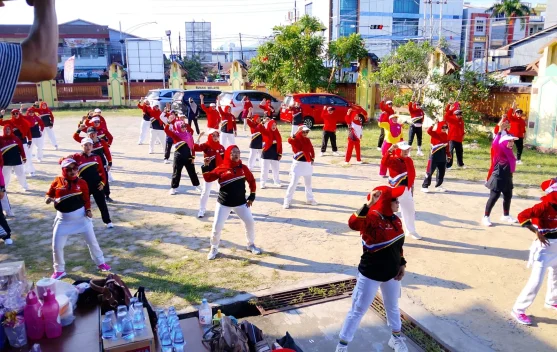 Porpi Kalbar Gelar Lomba Senam Forprov II di Singkawang, Diikuti 8 Daerah