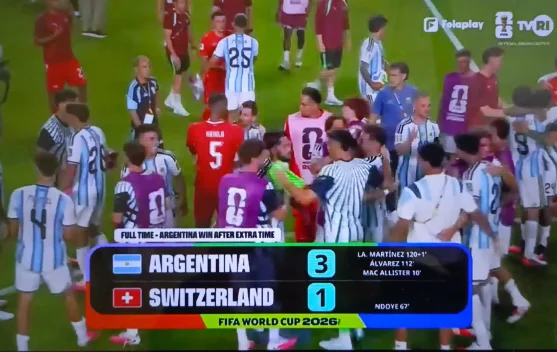 Jinakkan Swiss 3-1, Argentina Melaju ke Semifinal Piala Dunia 2026