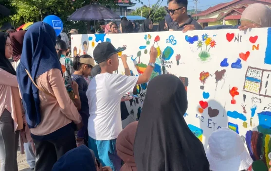 Lukisan Anak Pontianak Warnai Peringatan Hari Anak Nasional 2026